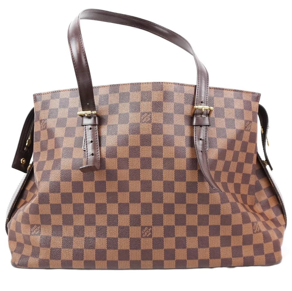 Louis Vuitton Damier Ebene Chelsea Shoulder Bag In Brown